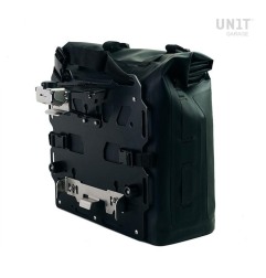 Unit garage UG002+AL0E Borsa laterale Khali con piatto 35-45 litri Nero