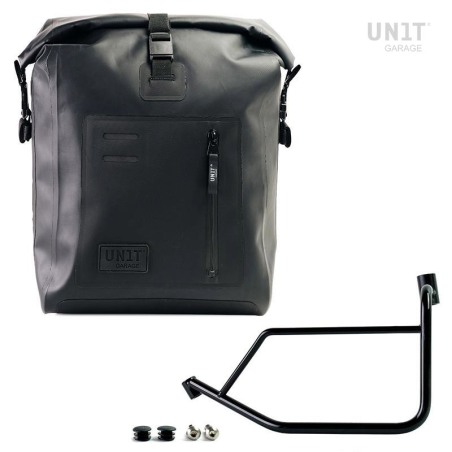 Unit Garage UG001+3900SX Kit Telaio con borsa Khali sinistra Ducati DesertX 2022 