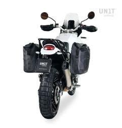 Unit Garage UG001+3900SX Kit Telaio con borsa Khali sinistra Ducati DesertX 2022 