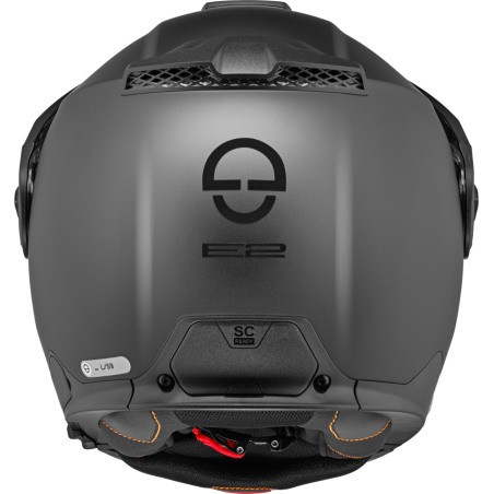 Schuberth E2 Casco modulare con Frontino Nero opaco