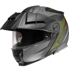 Schuberth E2 Casco modulare con Frontino Explorer Green