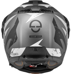 Schuberth E2 Casco modulare con Frontino Explorer Anthracite