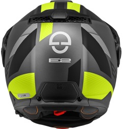 Schuberth E2 Casco modulare con Frontino Defender Yellow