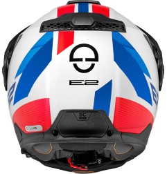 Schuberth E2 Casco modulare con Frontino Defender White