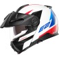 Schuberth E2 Casco modulare con Frontino Defender White