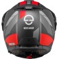 Schuberth E2 Casco modulare con Frontino Defender Red