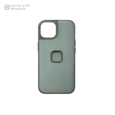 Peak Design Everyday Fabric Sage iPhone 14 Custodia porta smartphone