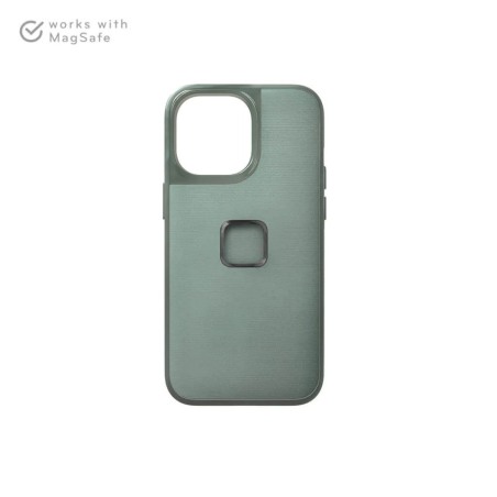 Peak Design Everyday Fabric Sage iPhone 14 PRO MAX Custodia porta smartphone