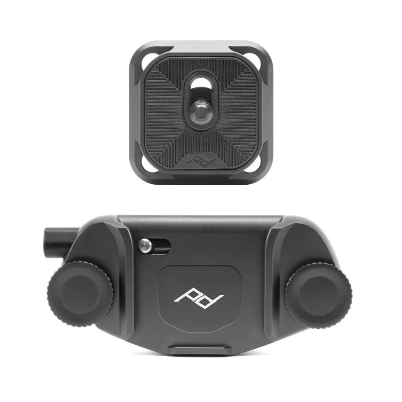 Peak Design Capture Camera Clip (v3) NERO con Piastra Standard