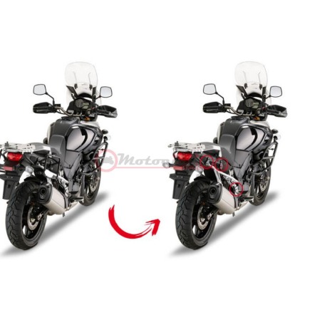 PLR3105 Givi portavaligie laterale monokey per Suzuki DL1000 V-Strom