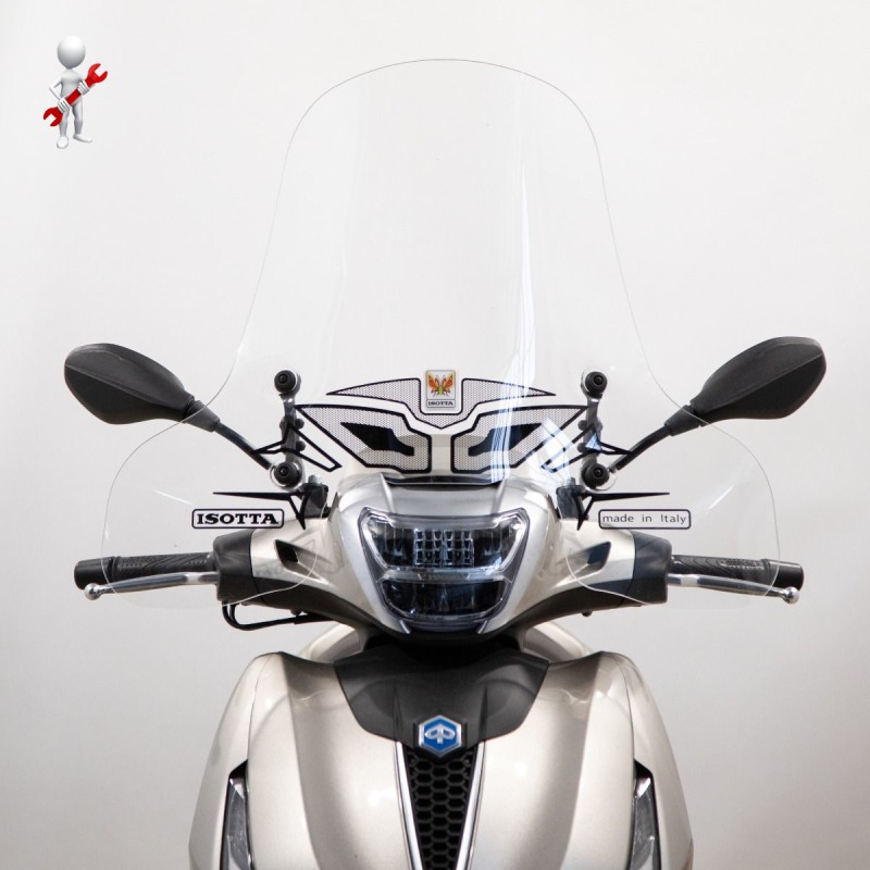 Parabrezza ISOTTA Per Piaggio Beverly Tourer 400/500 - CLS362 A/711
