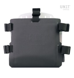 Unit Garage UG007+U000 Portaborse alluminio grigio Sgancio rapido + Frontale