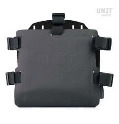 Unit Garage UG007+U000 Portaborse alluminio Nero Sgancio rapido + Frontale