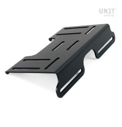 Unit Garage U084 Adattatore lato marmitta per piastra portaborse U085 Nero