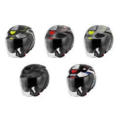 Givi X.25 Tracer Casco moto Jet Omologato ECE6