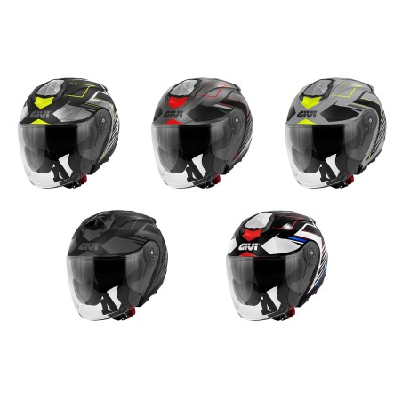 Givi X.25 Tracer Casco moto Jet Omologato ECE6