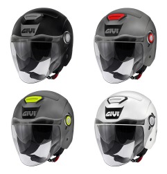 Givi 12.5 Solid Casco Jet da moto Omologato ECE06