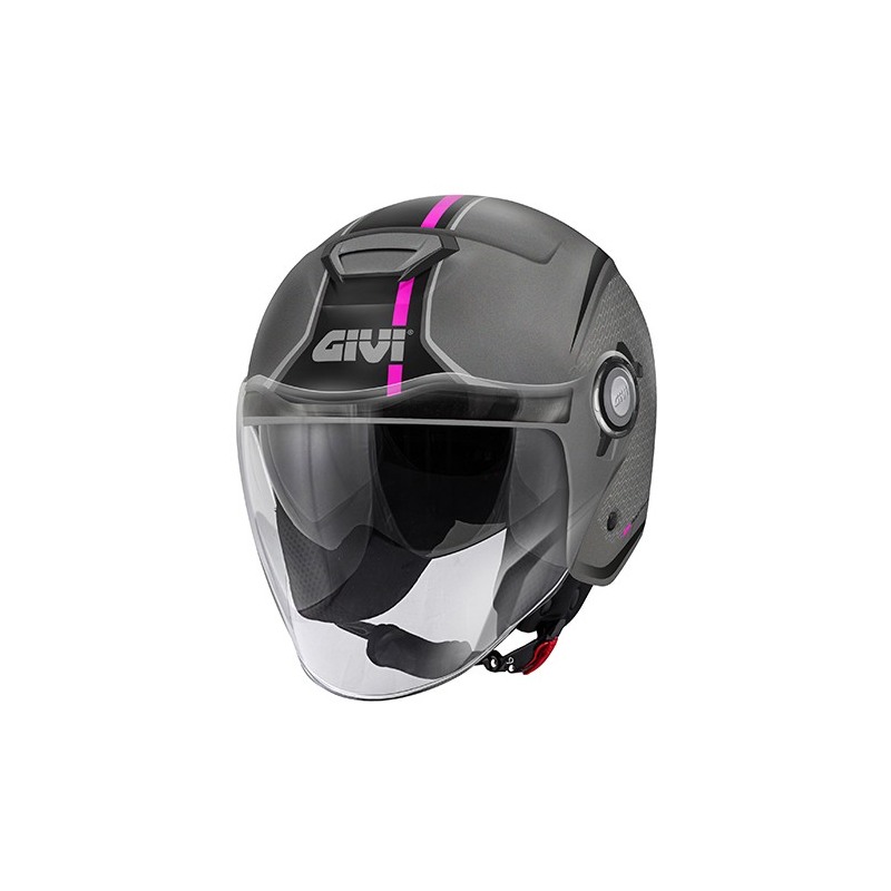 Givi 12.5 Touch Lady Casco Jet da moto Omologato ECE06