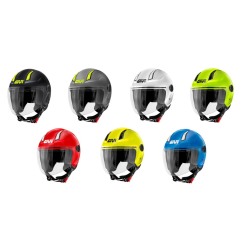 Givi 11.7 Solid Color Casco Jet da scooter