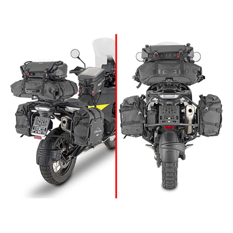 Givi PLO9430MK portavaligie laterali Monokey Husqvarna Norden 901 e KTM 890 / 790 Adventure