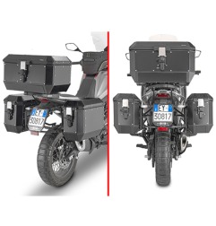 Givi PLO9350MK portavaligie laterali Monokey Moto Morini X-Cape 649 2021