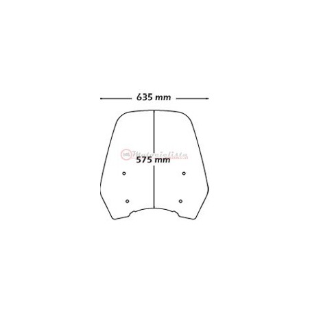 Isotta SC2688 parabrezza honda SH150ì 2009-2014