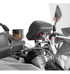 Givi S901A supporto in alluminio per navigatori da montare su viti Riser manubrio