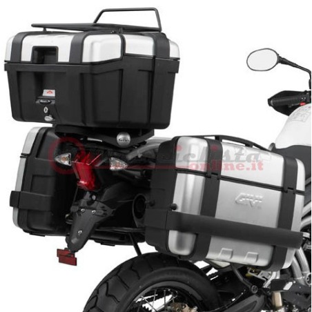 SR6401 Givi attacco valigia posteriore monokey moto Tiger 800 Tiger 800 Xc dal 2015