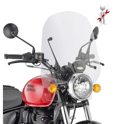 Givi A9053A Kit attacchi per parabrezza 9053A per Royal Enfield Meteor 350