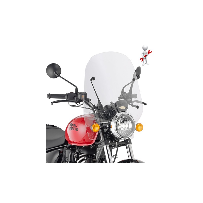 Givi A9053A Kit attacchi per parabrezza 9053A per Royal Enfield Meteor 350