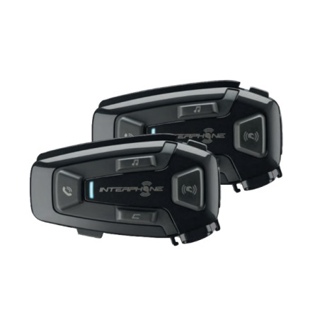 Interphone Unite U-COM 8R Interfono Bluetooth Mesh universale da casco doppio
