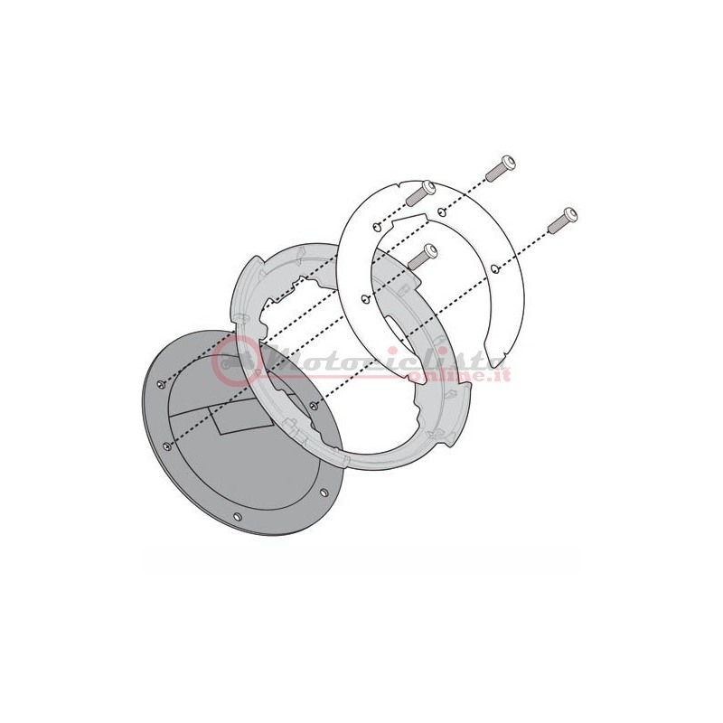 BF20 Givi Flangia per valigie da serbatoio tanklock 