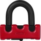 Abus Granit Power XS67 Bloccadisco e corona moto Rosso