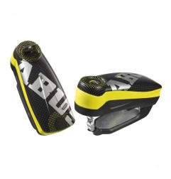 ABUS Detecto 7000 RS1 Pixel yellow Bloccadisco sonoro da moto