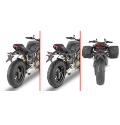 Givi TR7415 Telai laterali Remove-X per borse morbide su Ducati Streetfighter V4 1100