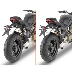 Kappa TR7415K Telai laterali Remove-X per borse morbide su Ducati Streetfighter V4 1100