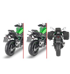 Givi TR4118 Telaietti laterali Remove-X sgancio rapido Kawasaki Z900 dal 2020