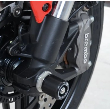 R&G FP0097BK Protezioni Small perno forcella anteriore Ducati