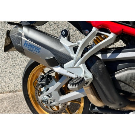 CNC Racing ZA902 Paracalore carbonio collettore Akrapovic completo Ducati Multistrada V4