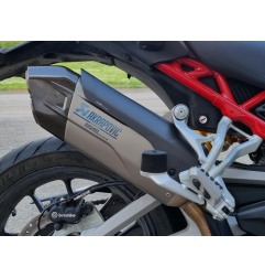 CNC Racing ZA998 Paracalore carbonio terminale Akrapovic Ducati Multistrada V4