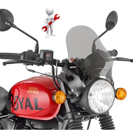 Attacchi cupolino Givi Royal Enfield Hunter 350