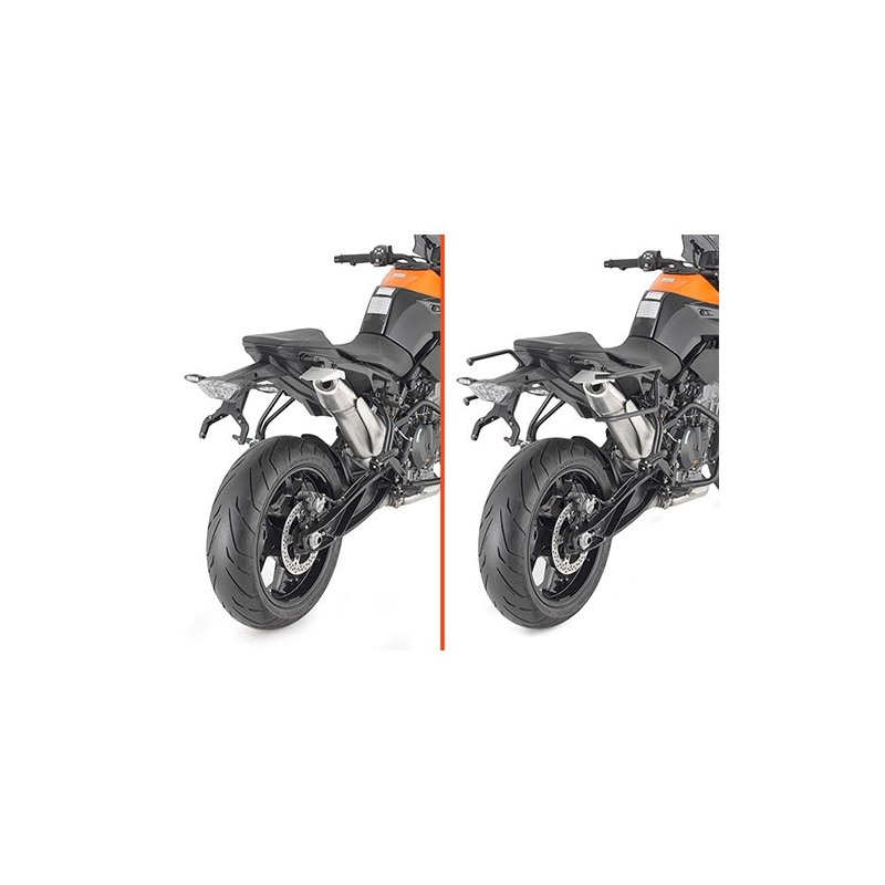 Kappa TR7708K Telai laterali Remove-X per borse morbide su KTM 890 Duke 2021