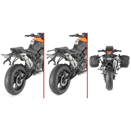 Givi TR7708 Telai laterali Remove-X per borse morbide KTM 890 Duke 2021