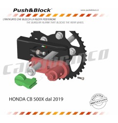 Push&Block WL-H06 antifurto blocca ruota Honda CB 500 X dal 2019