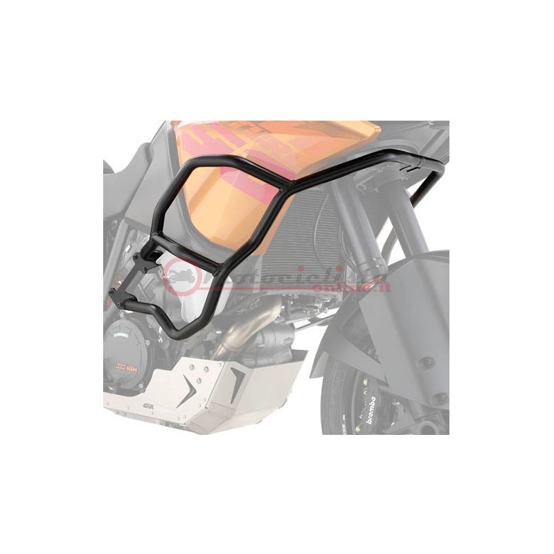 TN7703 Givi Ktm 1190 e 1050 Adventure paramotore tubolare nero