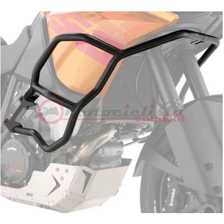 TN7703 Givi Ktm 1190 e 1050 Adventure paramotore tubolare nero