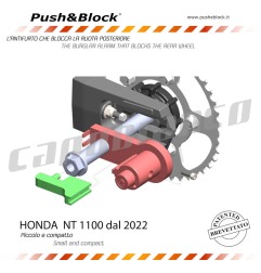 Push&Block WL-H07 antifurto blocca ruota Honda NT 1100 dal 2022
