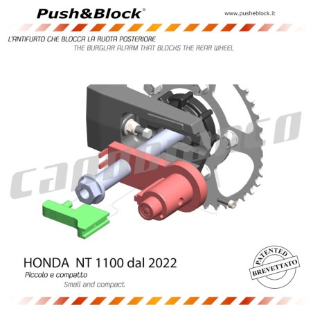 Push&Block WL-H07 antifurto blocca ruota Honda NT 1100 dal 2022