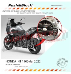 Push&Block WL-H07 antifurto blocca ruota Honda NT 1100 dal 2022