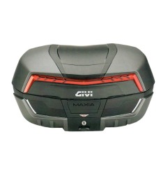 Givi V58NN Maxia 5 bauletto Monokey 58 litri catadiottri rossi